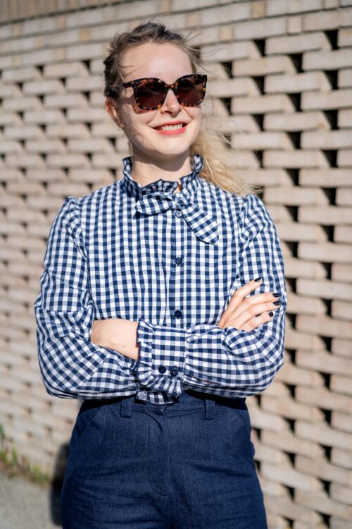 Patron pochette couture chemisier femme moderne