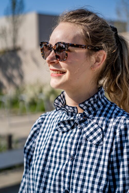 Patron PDF chemisier femme manches longues chic