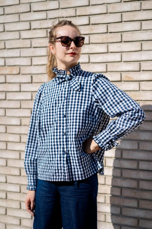 Patron pochette chemisier femme coupe simple et pratique