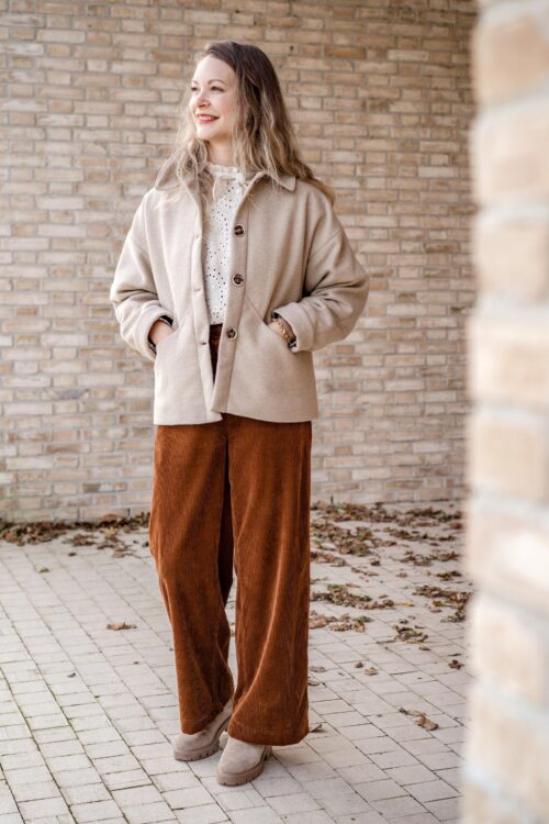 Patron PDF veste femme en laine