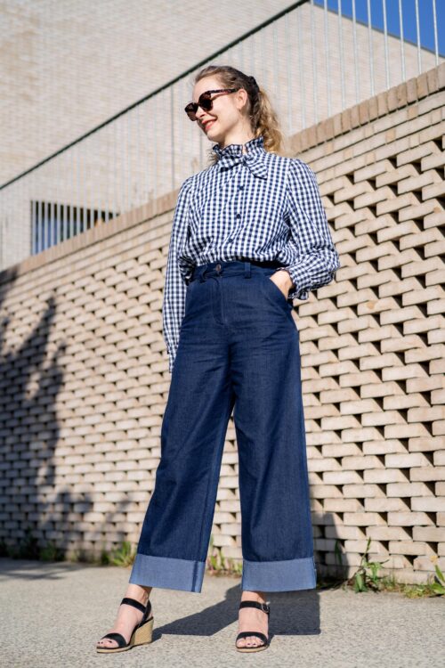 Patron PDF pantalon femme couture moderne et élégant