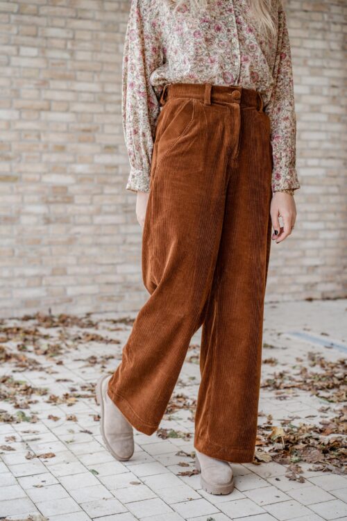 Patron pochette couture pantalon femme facile à réaliser