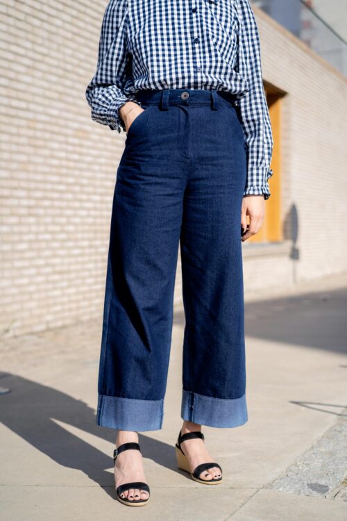 Patron pochette pantalon femme pour couturières créatives