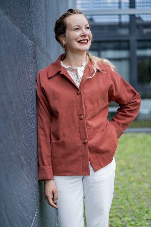 Patron PDF veste femme couture moderne et élégante