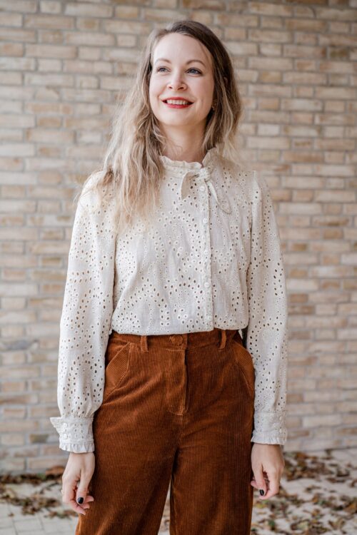 Patron pochette chemisier femme élégant et chic