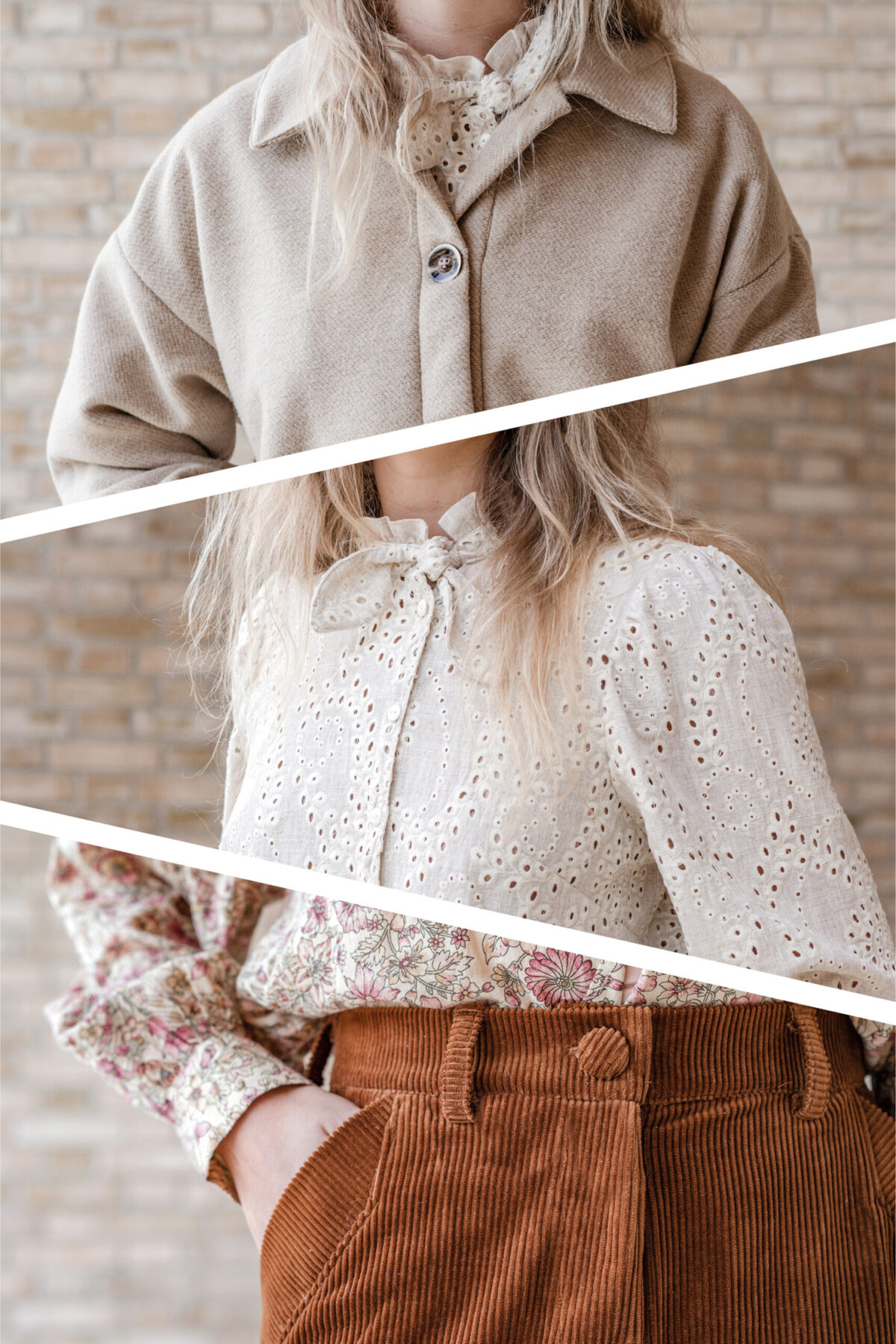 patrons couture sous forme de pack veste blouse pantalon facile à coudre et en promotion