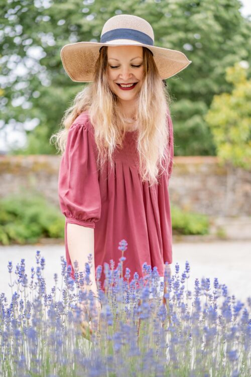 Patron PDF de blouse femme avec plis sur le devant