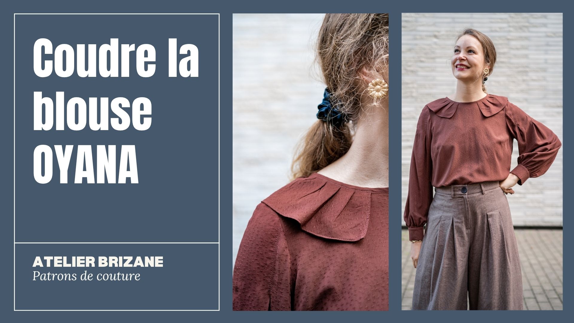 Tuto vidéo pour apprendre à coudre la blouse OYANA