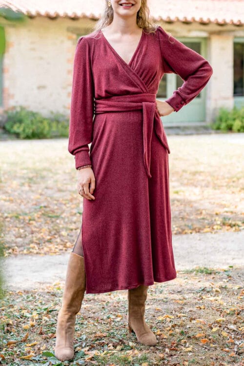 Patron robe maille - CÉZIA